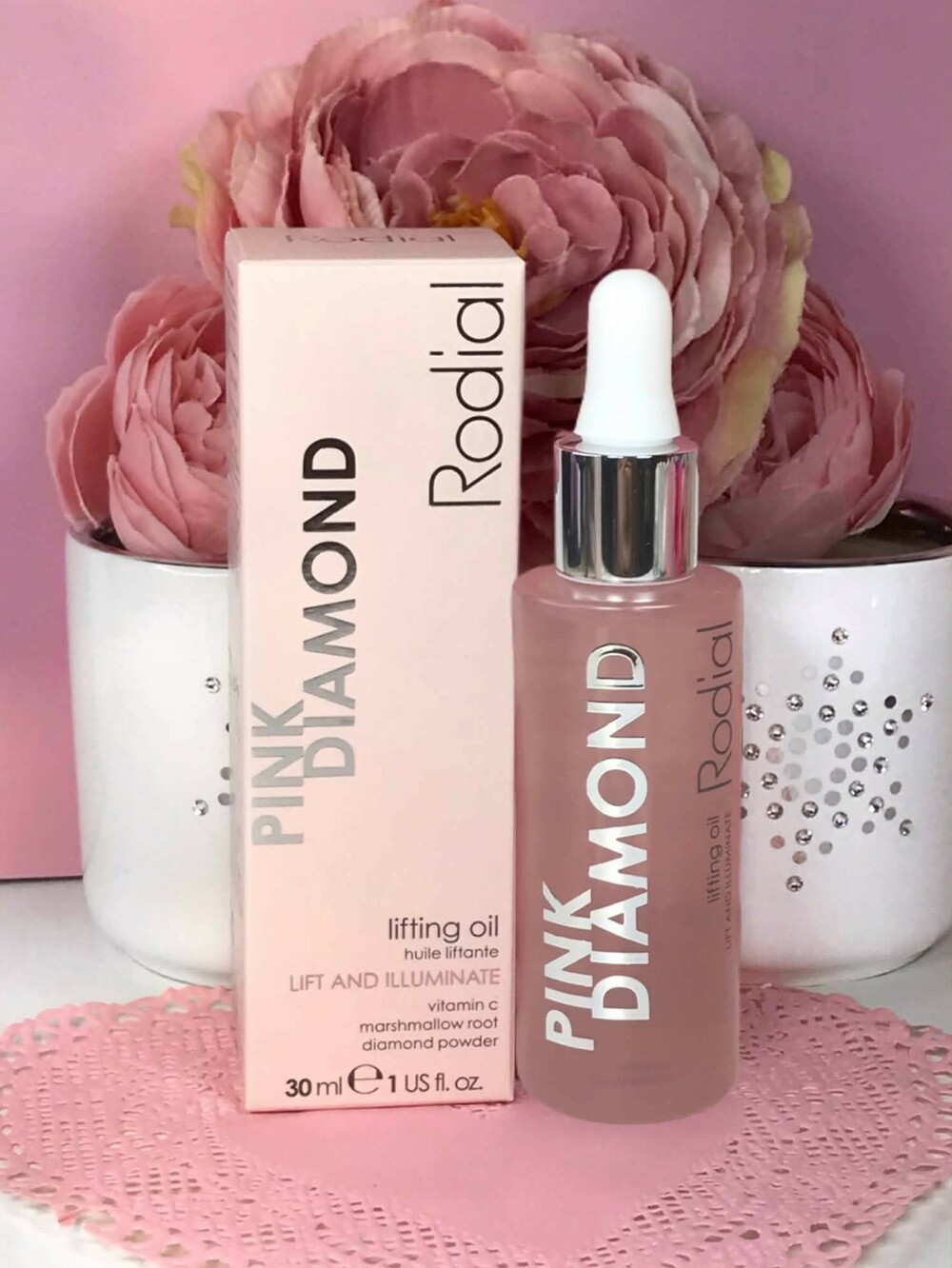 Rodial Pink Diamond Lifting Oil FULL SIZE 30 ml *Brand New in Box!